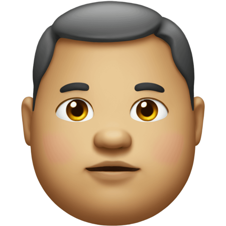 Fat little person emoji