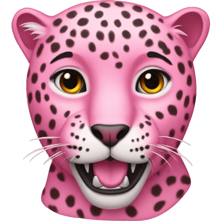 pink jaguar  emoji