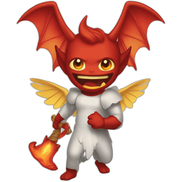 Diable et ange emoji