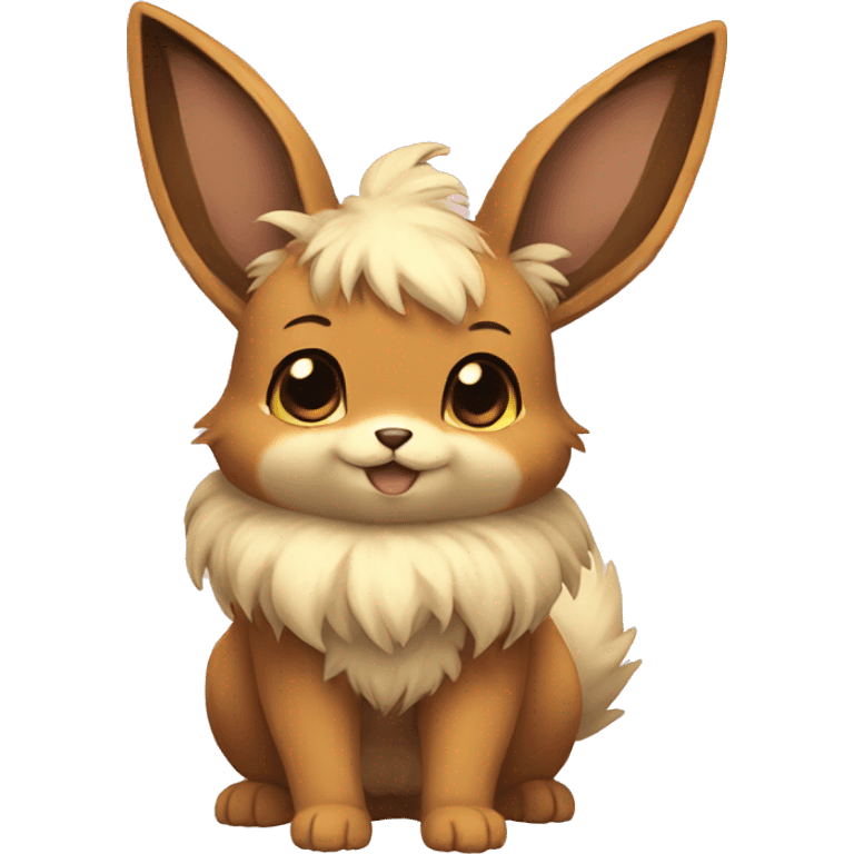 Eevee-Bunny full body emoji