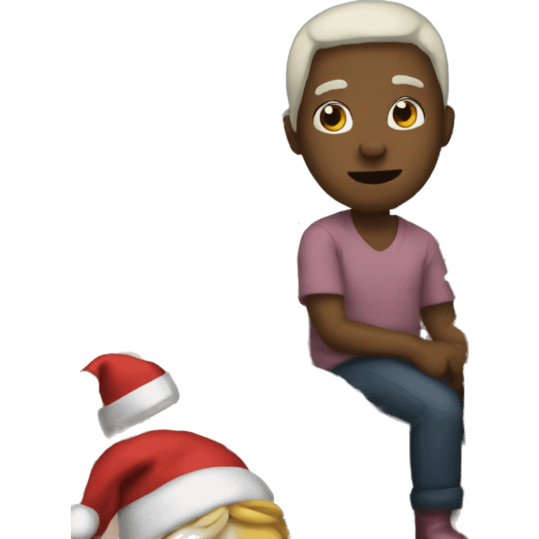 Slefcare christmas night emoji