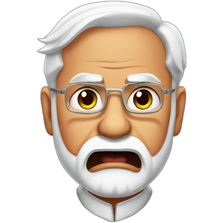 Angry narendra modi emoji