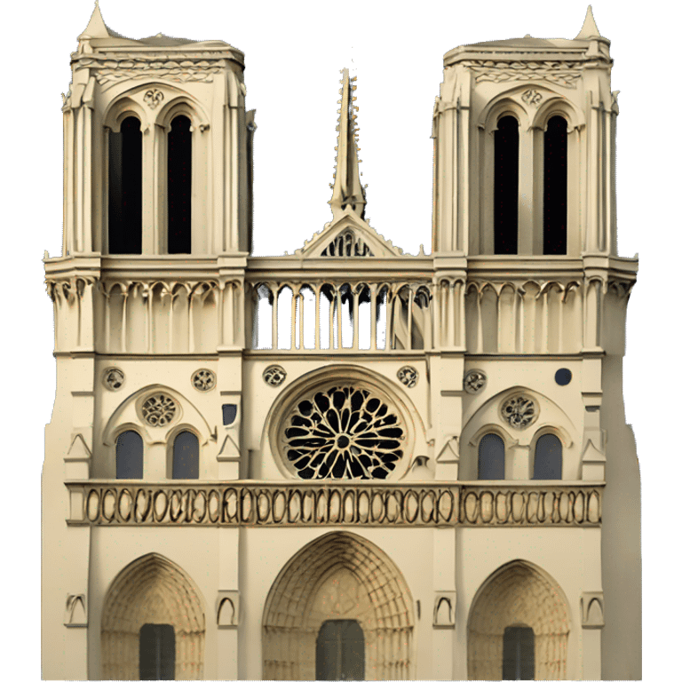 Notre Dame de Paris emoji