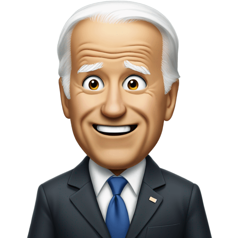 Joe Biden farting emoji