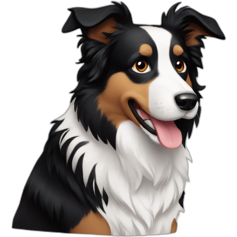 Border collie emoji