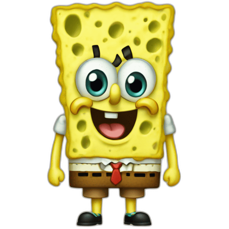 Sponge bob cute emoji