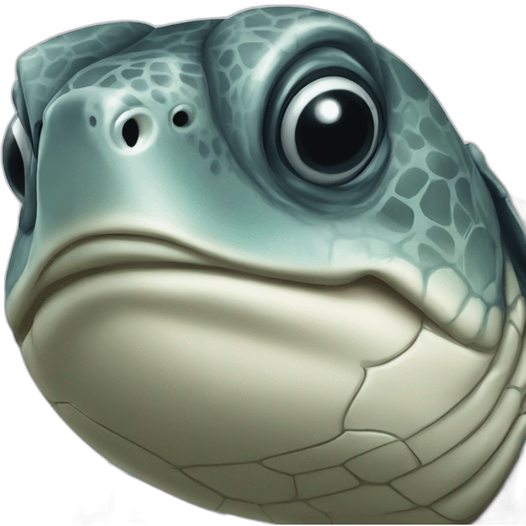 Leatherback sea turtle emoji