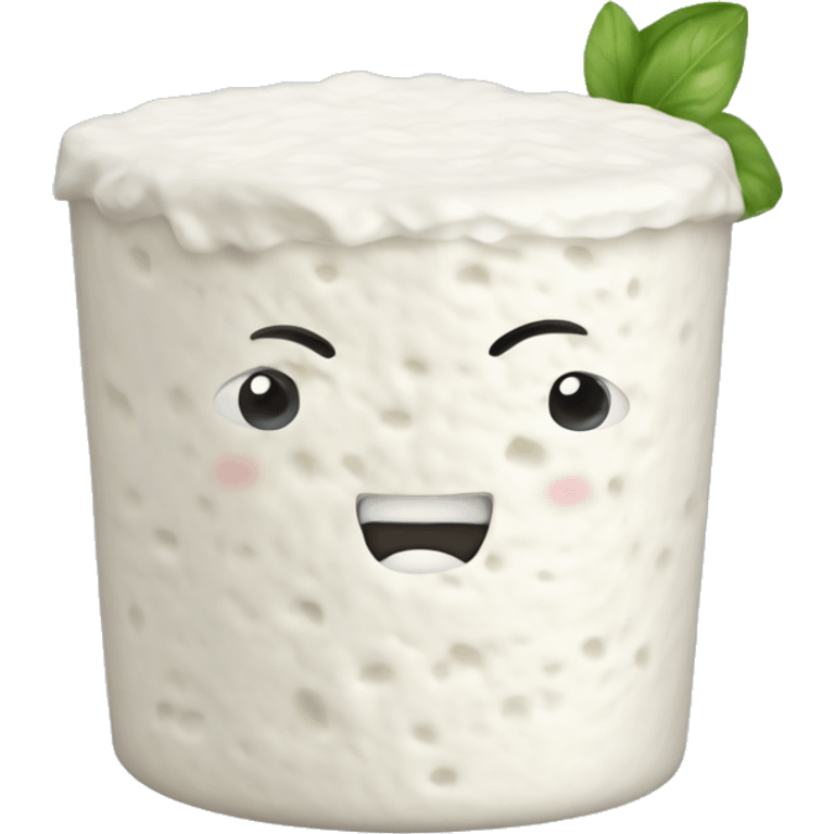 Cottage cheese emoji