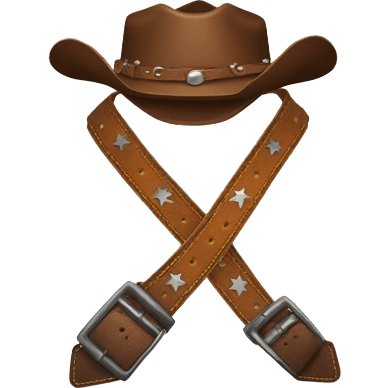 cowboy belt emoji