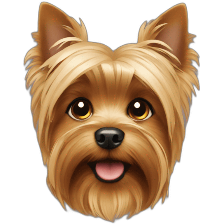 Yorkshire terrier emoji