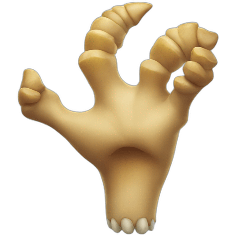 dragon claw thumbs up emoji