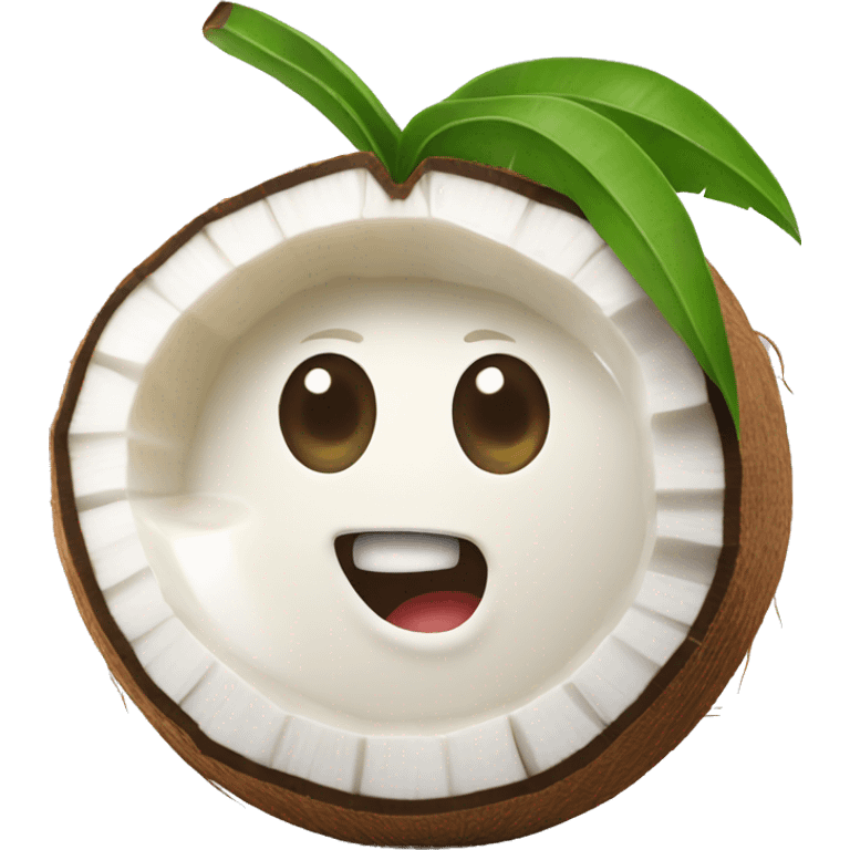 Coconut Juice  emoji