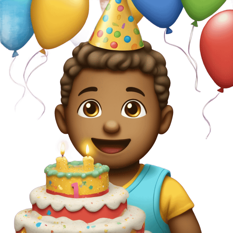 Baby Michael birthday  emoji