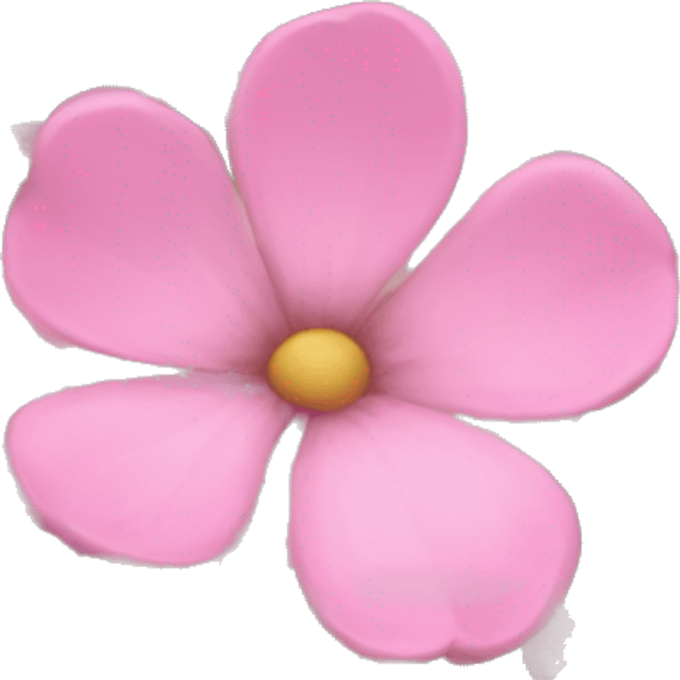 Quaint cottage pink flowers emoji