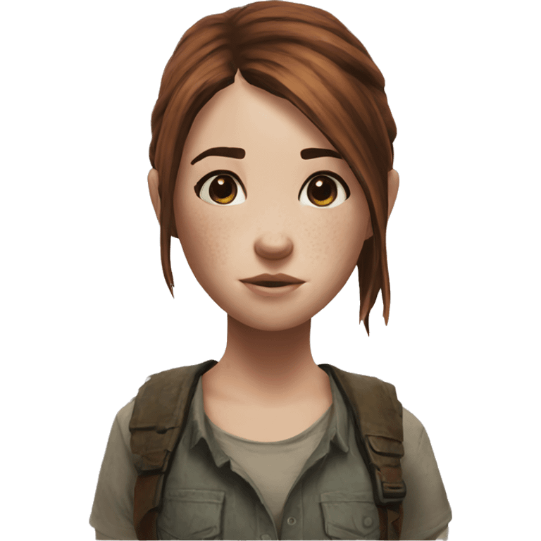 Ellie the last of us Little bit dezoom emoji