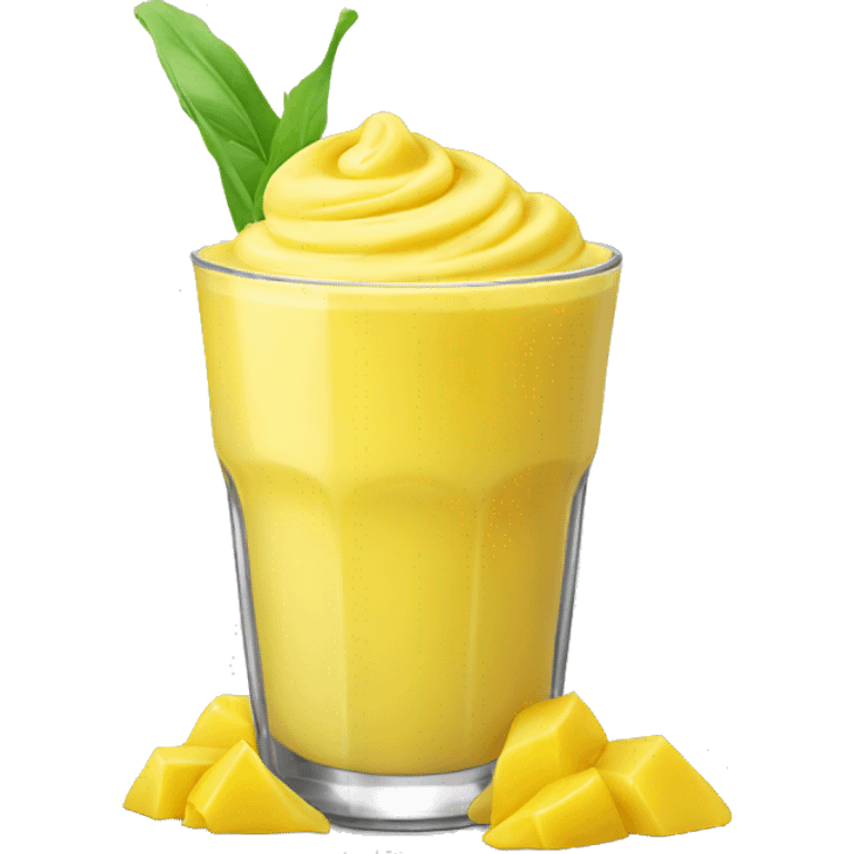 yellow smoothie emoji