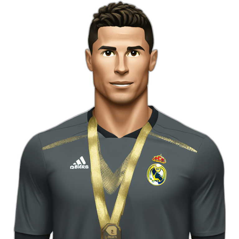 Cristiano ronaldo vestido de drip emoji