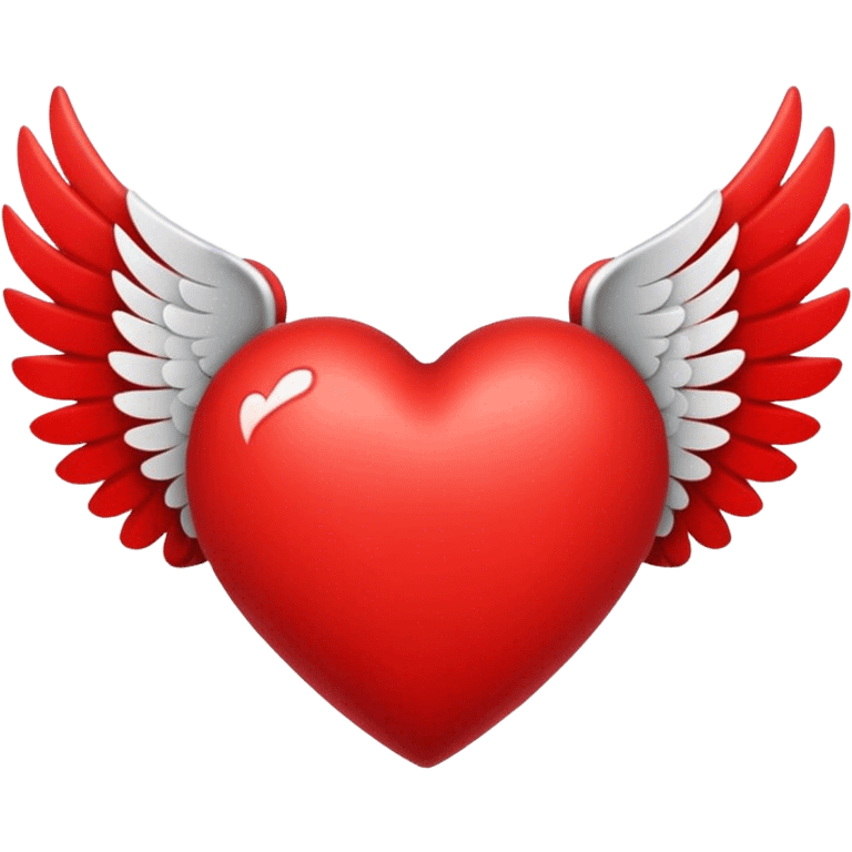 Heart with wings  emoji