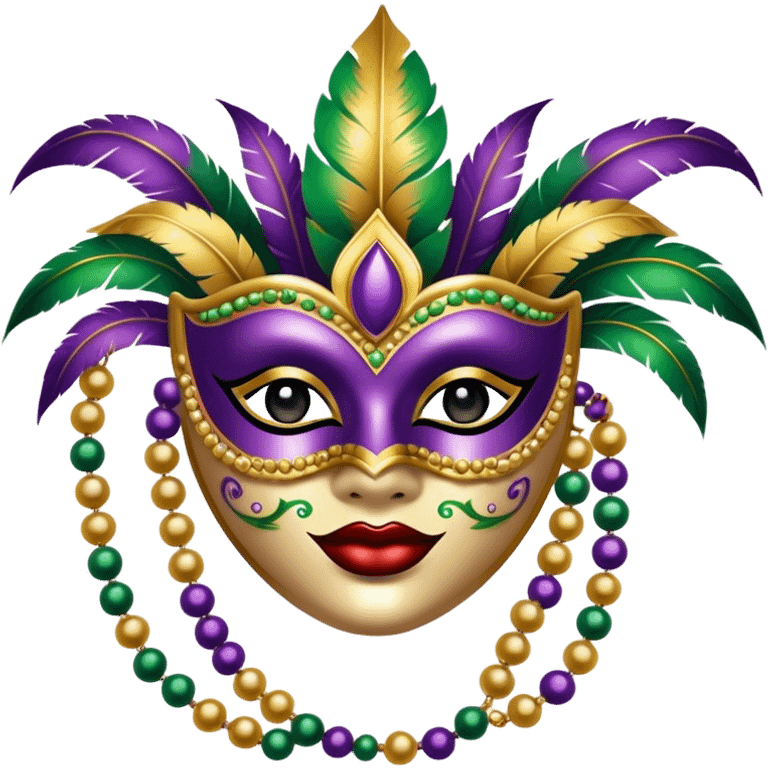 Mardi Gras emoji