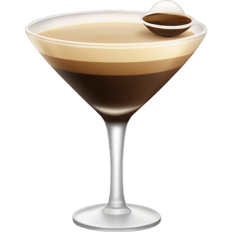 Cute Espresso martini emoji