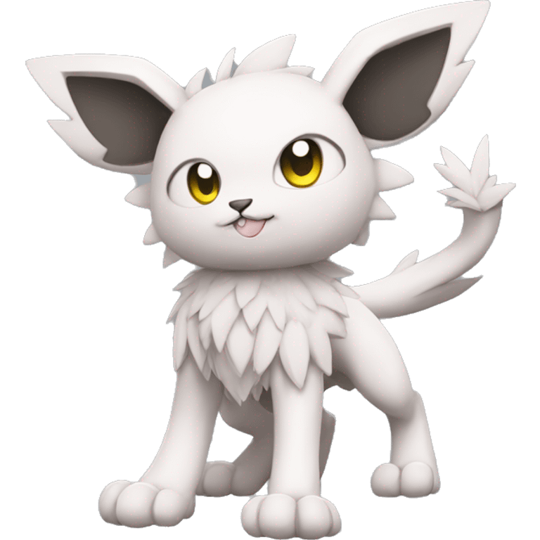 cute cool edgy beautiful pretty Digimon-Fakemon-animal full body emoji