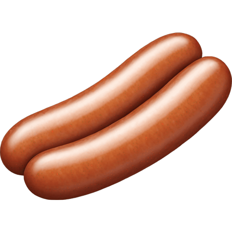 sausage with veins emoji