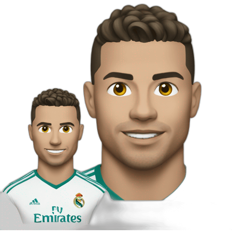 ronaldo réal madrid emoji