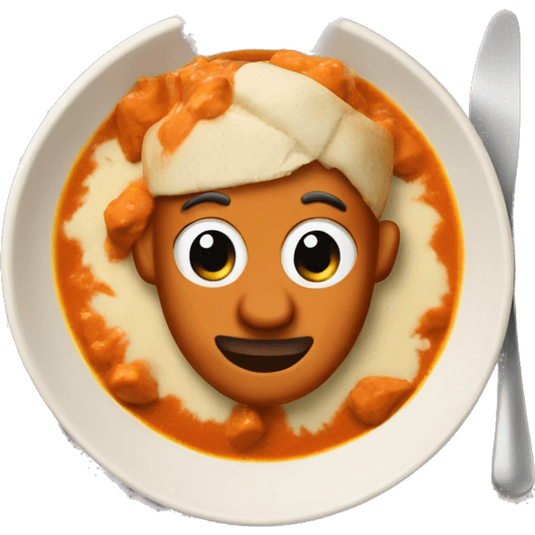 Butter chicken  emoji