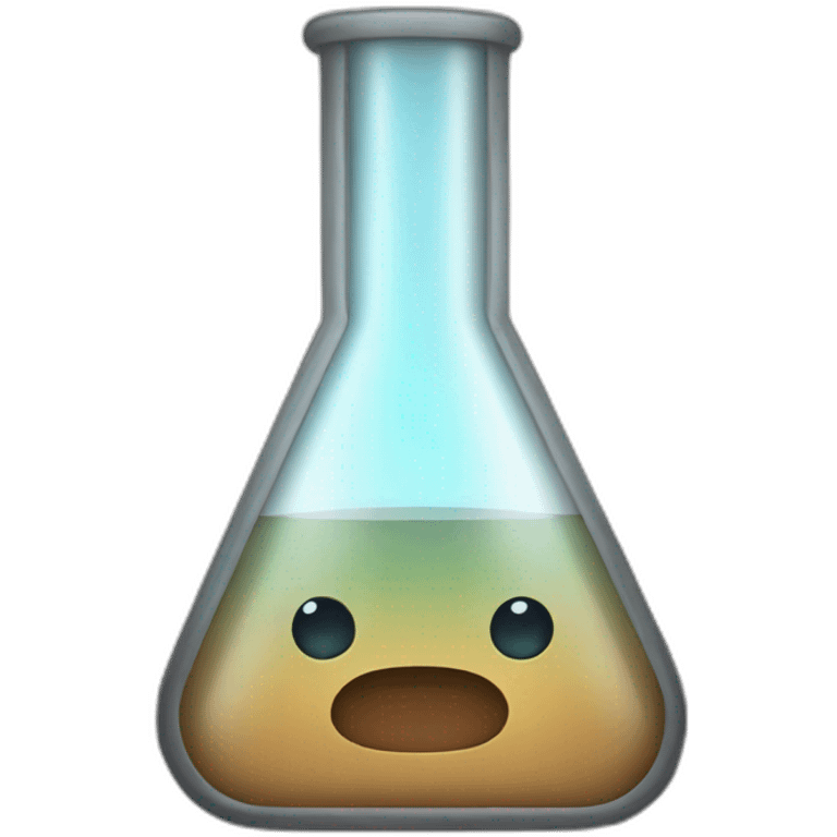 Lab flask emoji