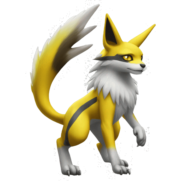 Lombax-Renamon full body emoji