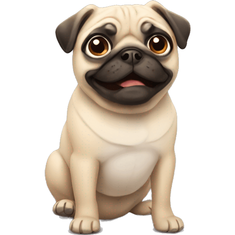 Pug emoji