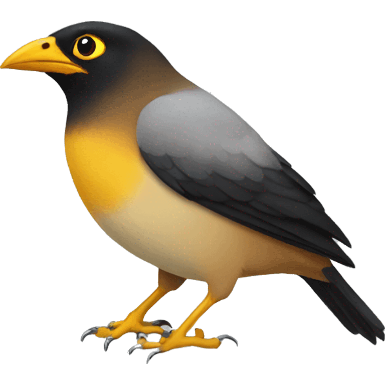 Mynah bird emoji