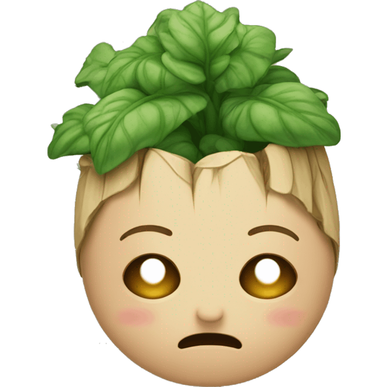 mandrake crying plant baby emoji