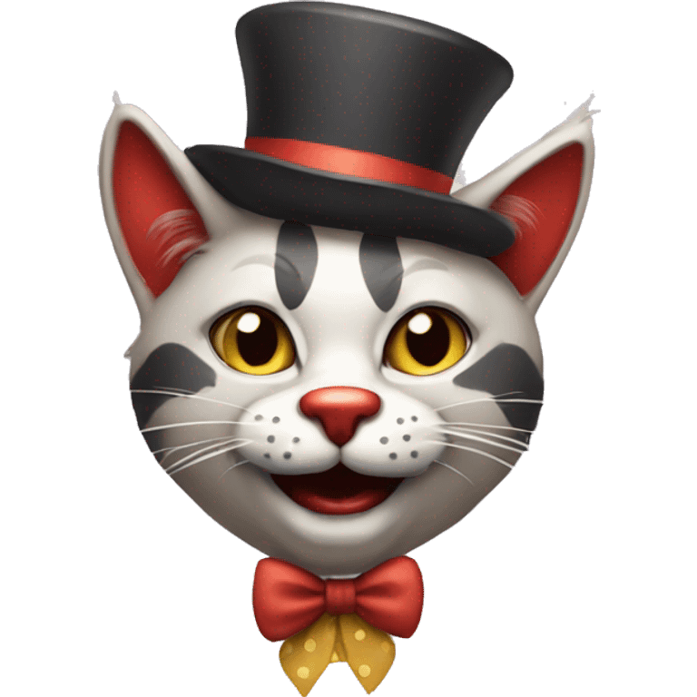 clown cat emoji