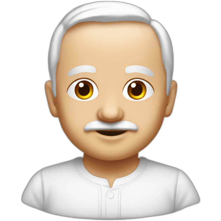 gülen bir bebek emoji