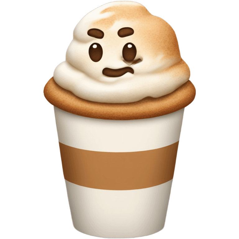 Gingerbread latte  emoji