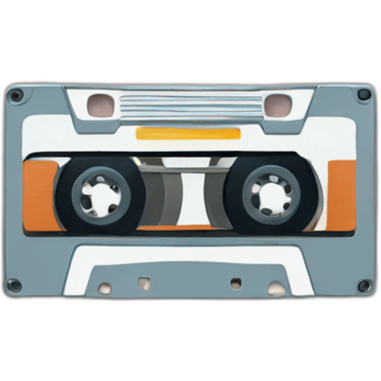 audio cassette emoji