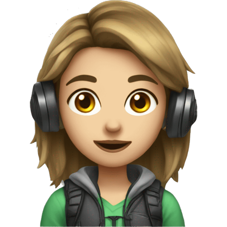 Gamer girl  emoji