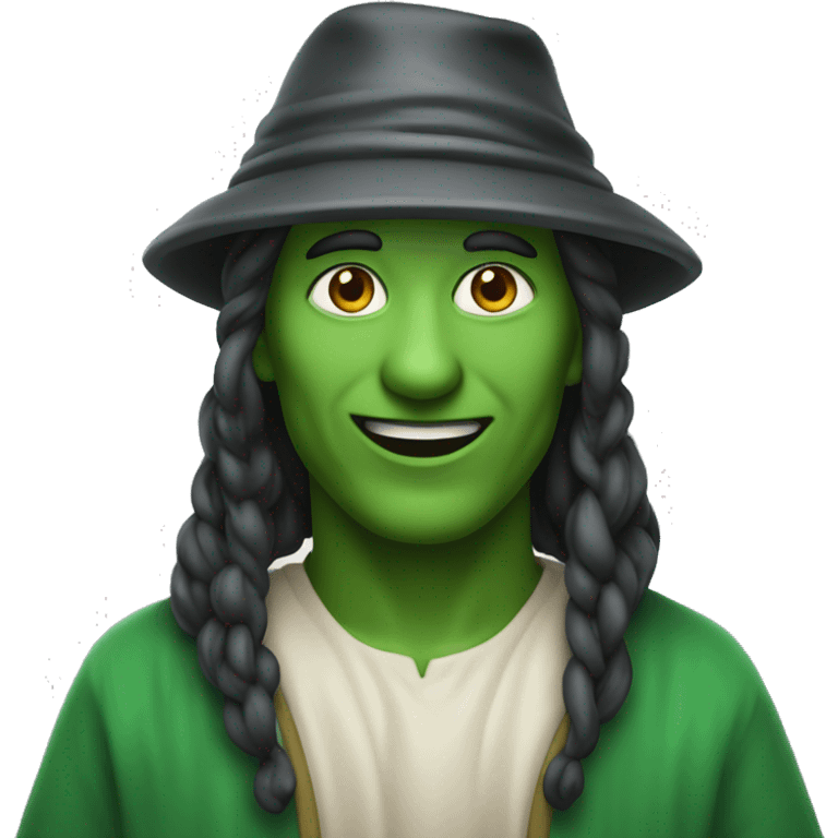 sorcière verte emoji