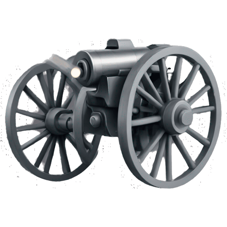 Gatling gun emoji