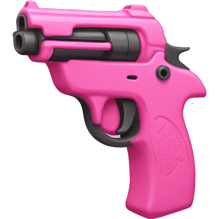 pink gun emoji