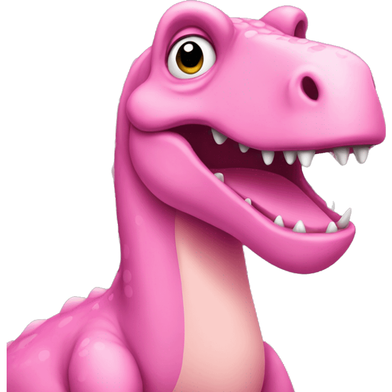 pink dinosaur  emoji