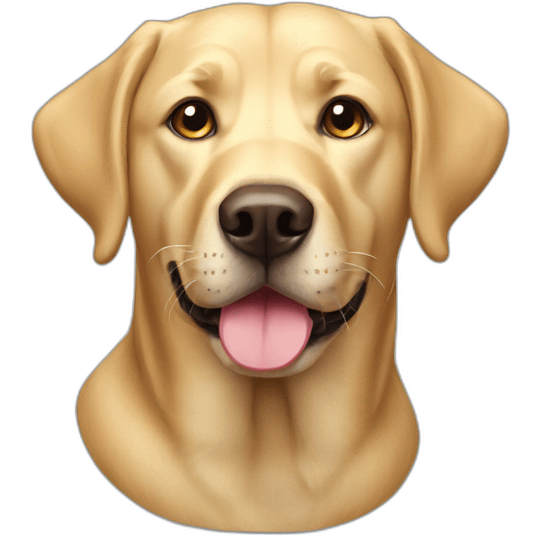 labrador golden emoji