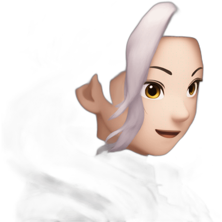 Nezuko attaque manga emoji