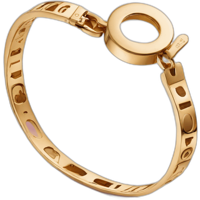 cartier love bracelet Gold emoji