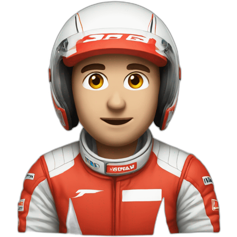 Red formula 1 emoji