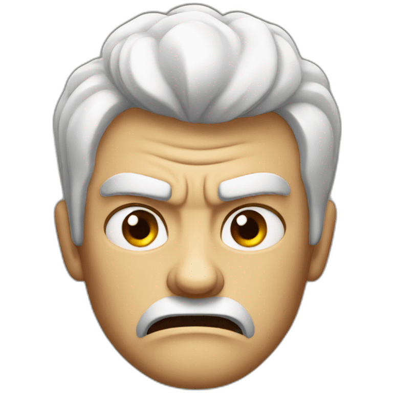 very angry guy emoji