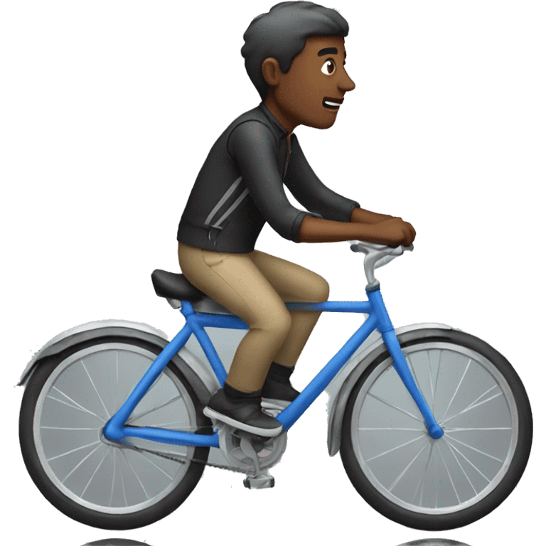 man on a bike emoji