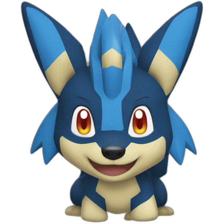 Lucario pokemon emoji