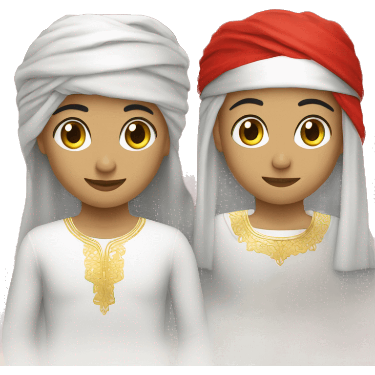 Algérie et Tunisie  emoji